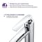 Anzzi Fifth Single Hole Single-Handle Bathroom Faucet in Polished Chrome L-AZ073 - alternate 10